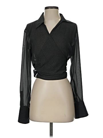 Lafayette 148 New York Long Sleeve Blouse (view 1)