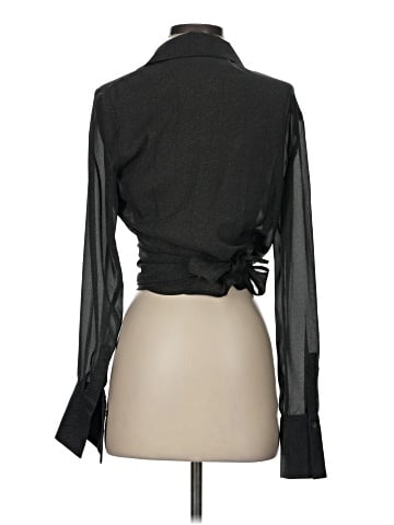 Lafayette 148 New York Long Sleeve Blouse (view 2)