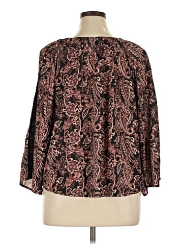 Collective Concepts 3/4 Sleeve Blouse (view 2)