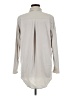 Athleta Solid Gray Long Sleeve Button-Down Shirt Size M - photo 2