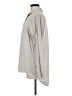 Athleta Solid Gray Long Sleeve Button-Down Shirt Size M - photo 5