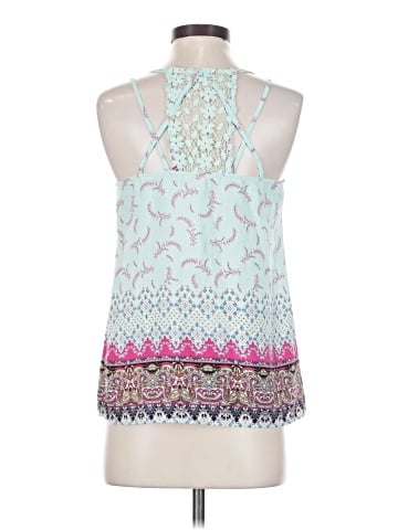 Skies Are Blue Sleeveless Blouse (view 2)