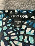George Animal Print Blue Casual Dress Size 20 - photo 7