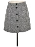 Ann Taylor LOFT Tweed Gray Casual Skirt Size 6 - photo 1