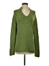 Coldwater Creek Tweed Green Pullover Sweater Size S - photo 1