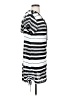 Dotti Stripes Gray Casual Dress Size S - photo 4