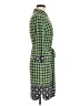 Donna Morgan Print Green Casual Dress Size 6 - photo 4