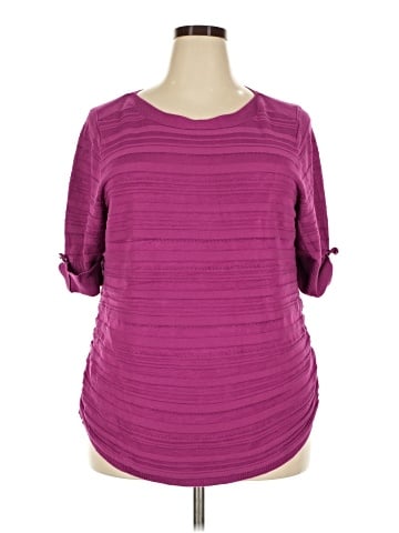 Apt. 9 3/4 Sleeve Top (view 1)