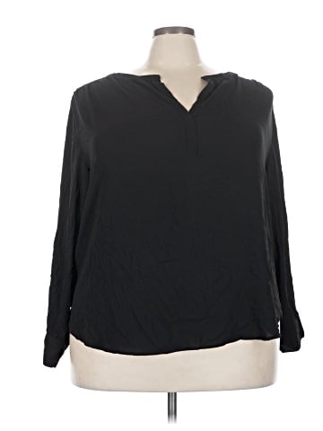 Karen Kane Long Sleeve Blouse (view 1)