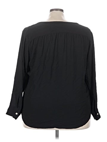 Karen Kane Long Sleeve Blouse (view 2)