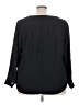 Karen Kane 100% Polyester Black Long Sleeve Blouse Size 3X - photo 2