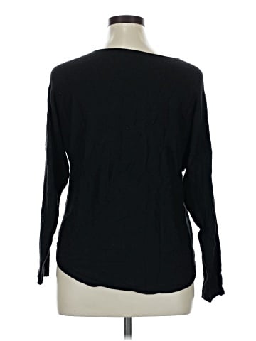 Joan Vass Pullover Sweater (view 2)