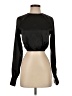 RUMOURS Black Long Sleeve Blouse Size S - photo 1