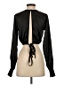 RUMOURS Black Long Sleeve Blouse Size S - photo 2