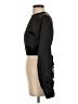 RUMOURS Black Long Sleeve Blouse Size S - photo 5
