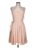 Vera Wang 100% Polyester Tan Cocktail Dress Size 10 - photo 1