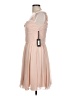 Vera Wang 100% Polyester Tan Cocktail Dress Size 10 - photo 5