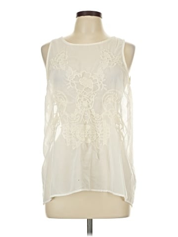 Joan Vass Sleeveless Blouse (view 1)