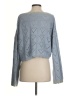 ON YOU Hearts Blue Pullover Sweater Size S - photo 2