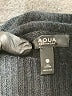 Aqua 100% Cashmere Black Cashmere Pullover Sweater Size M - photo 7