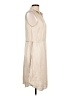 H&M 100% Polyester Solid Tan Casual Dress Size 10 - photo 4