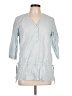 Merrell 100% Cotton Blue 3/4 Sleeve Blouse Size L - photo 1