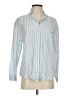 Only Stripes Blue Long Sleeve Button-Down Shirt Size S - photo 1