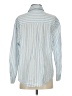 Only Stripes Blue Long Sleeve Button-Down Shirt Size S - photo 2