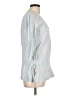 Merrell 100% Cotton Blue 3/4 Sleeve Blouse Size L - photo 4