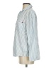Only Stripes Blue Long Sleeve Button-Down Shirt Size S - photo 5