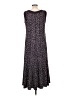 Perceptions Polka Dots Black Casual Dress Size 12 - photo 2