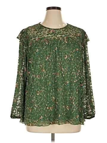 Cato 3/4 Sleeve Blouse (view 1)