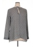 14th & Union 100% Polyester Gray 3/4 Sleeve Blouse Size XL - photo 1