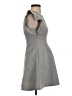 BCBGeneration Solid Gray Casual Dress Size 2 - photo 4