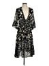 CAbi Print Black Casual Dress Size S - photo 1