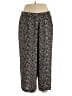 H&M 100% Viscose Animal Print Black Casual Pants Size XL - photo 1
