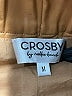 Crosby 100% Polyester Metallic Gold Shorts Size M - photo 3