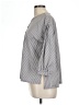 Assorted Brands Stripes Gray 3/4 Sleeve Blouse Size L - photo 5