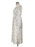 Wilfred 100% Polyester Floral Ivory Cocktail Dress Size L - photo 5