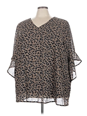 Catherines Short Sleeve Blouse (view 1)