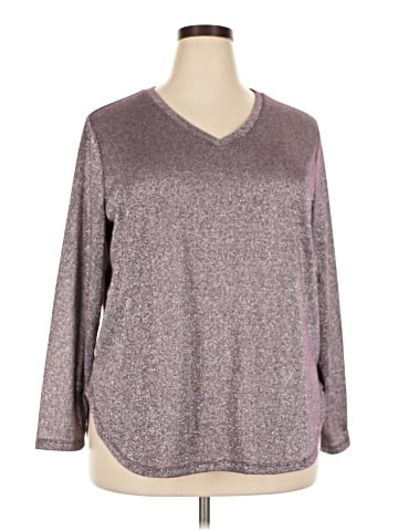 Faded Glory Long Sleeve Top (view 1)