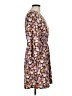Nine West Print Brown Casual Dress Size M - photo 4