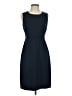 Lands' End Solid Blue Cocktail Dress Size 4 - photo 1