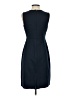 Lands' End Solid Blue Cocktail Dress Size 4 - photo 2