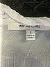 Zoe and Claire Ivory Short Sleeve Blouse Size S - photo 7