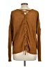 E&M Collection Brown Long Sleeve Top Size L - photo 2