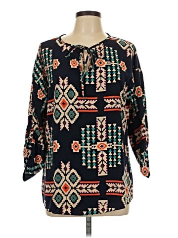 Daytrip 3/4 Sleeve Blouse (view 1)