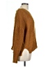 E&M Collection Brown Long Sleeve Top Size L - photo 4