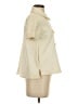 Theory Solid Ivory Trenchcoat Size S - photo 4
