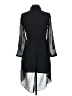Indulge 100% Polyester Black Casual Dress Size S - photo 2